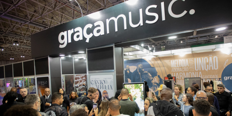 SAIBA COMO FOI A EXPOSIÇÃO DA GRAÇA MUSIC QUE CHAMOU A ATENÇÃO DE MILHARES DE PESSOAS NA EXPO CRISTÃ